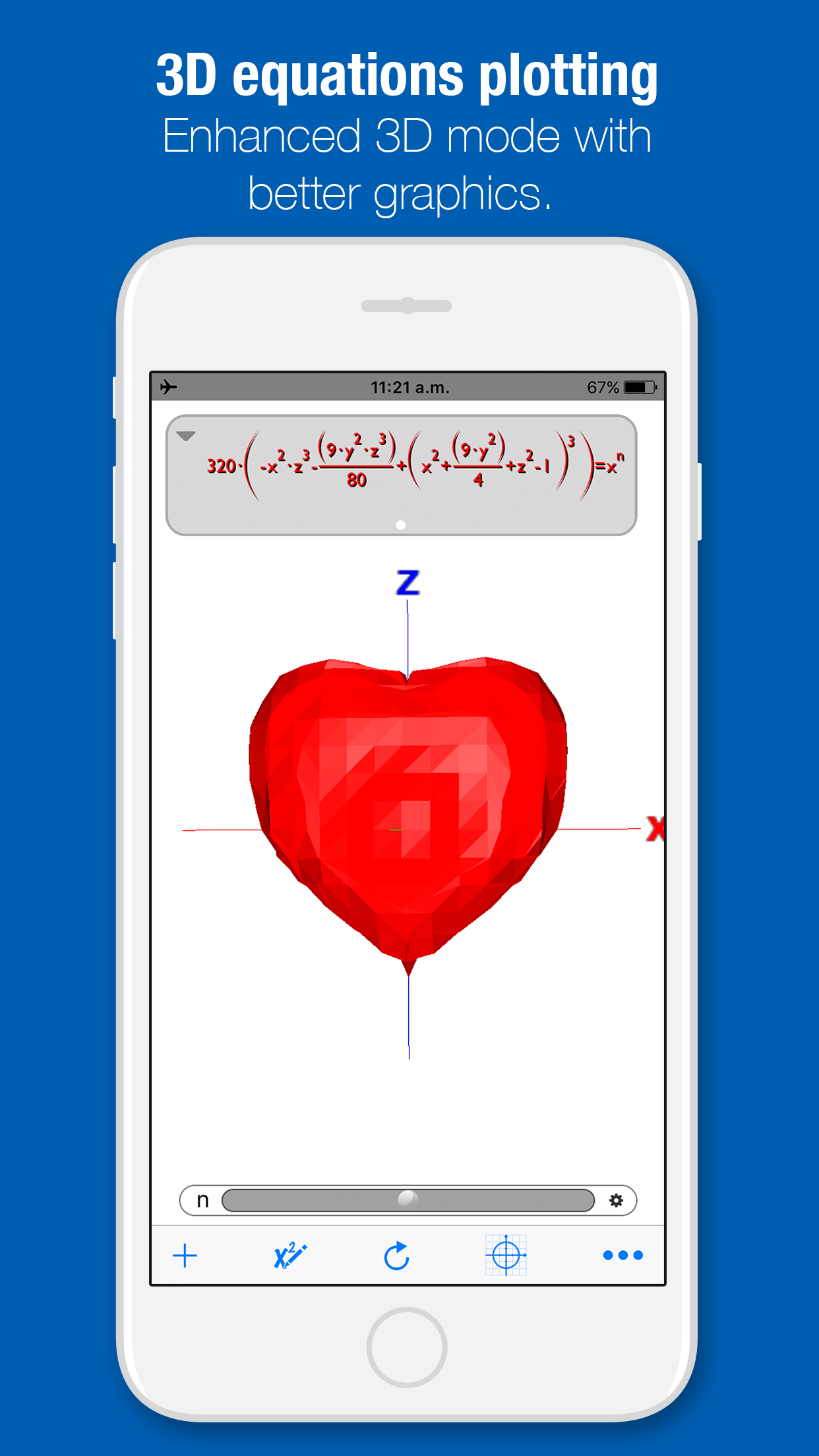 3D equations ploting